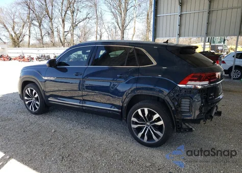 2021 Volkswagen Atlas Cross Sport Sel Premium R-Line from USA, damaged, VIN 1V2FE2CA6MC207491